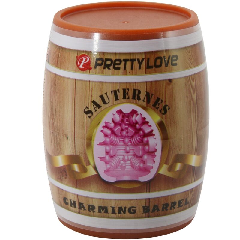 PRETTY LOVE - ŒUF MASTURBATEUR MASCULIN ROSE MODÈLE 2