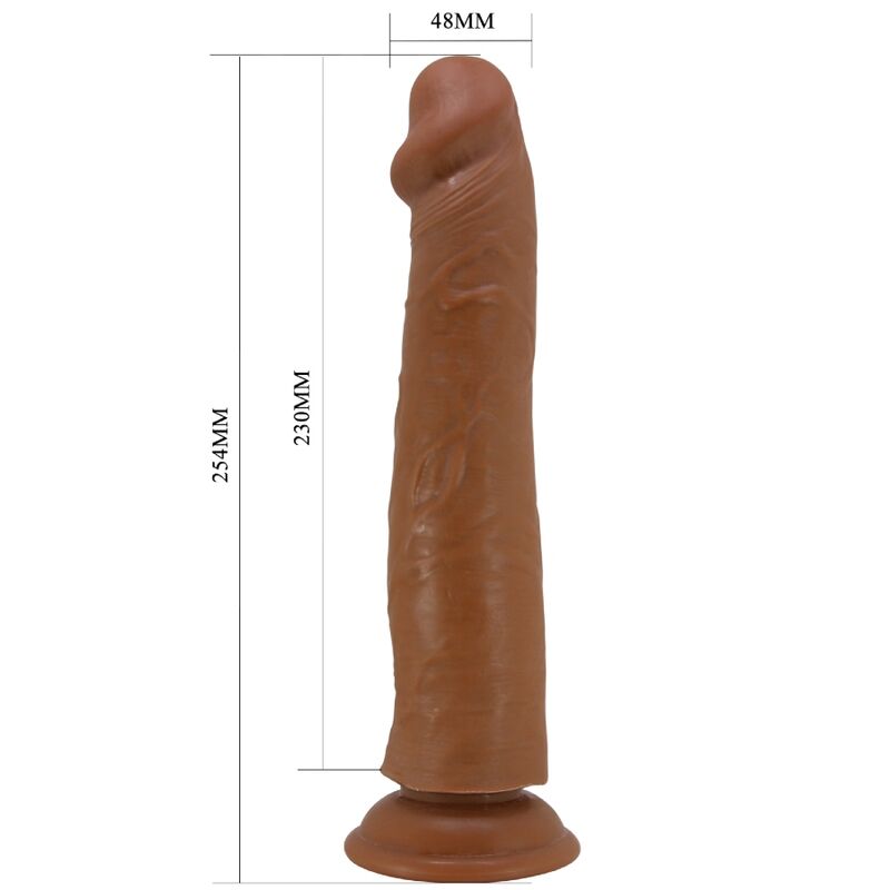 PRETTY LOVE - SHARIFE GODEMICHET RÉALISTE 25 CM MULÂTRE