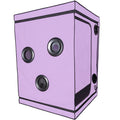 SECRET DOME - KINK CLUB CABINA SCANDALE MORADO