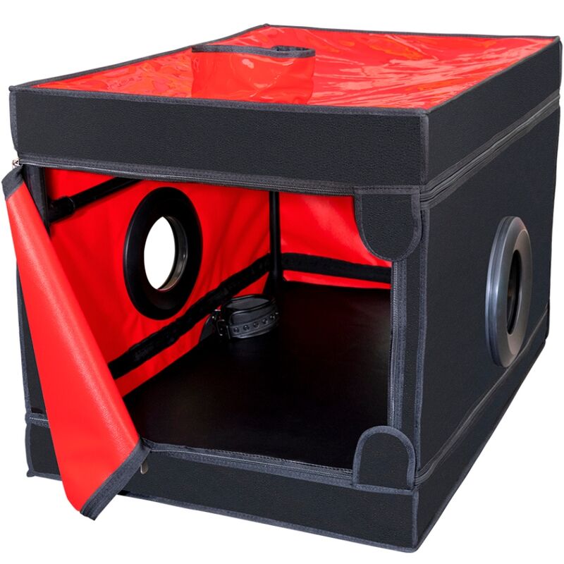 SECRET DOME - KINK CLUB LA NICHE BLACK & RED BOOTH