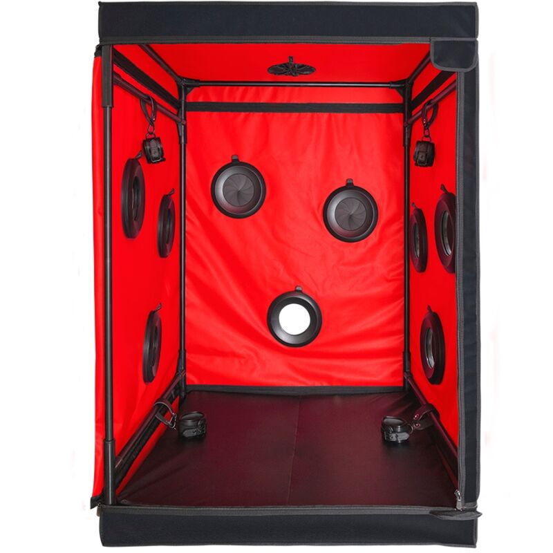 SECRET DOME - KINK CLUB SCANDALE BLACK & RED BOOTH