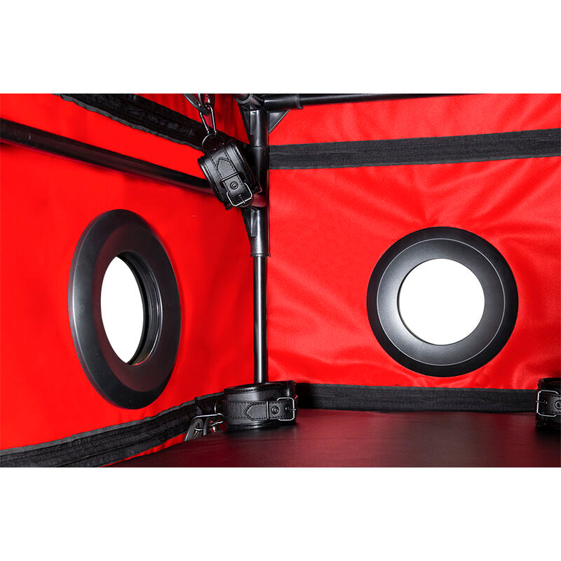 SECRET DOME - KINK CLUB LA NICHE BLACK & RED BOOTH
