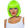 LEG AVENUE - PERUQUE CARRÉ FLUORESCENTE VERT NÉON