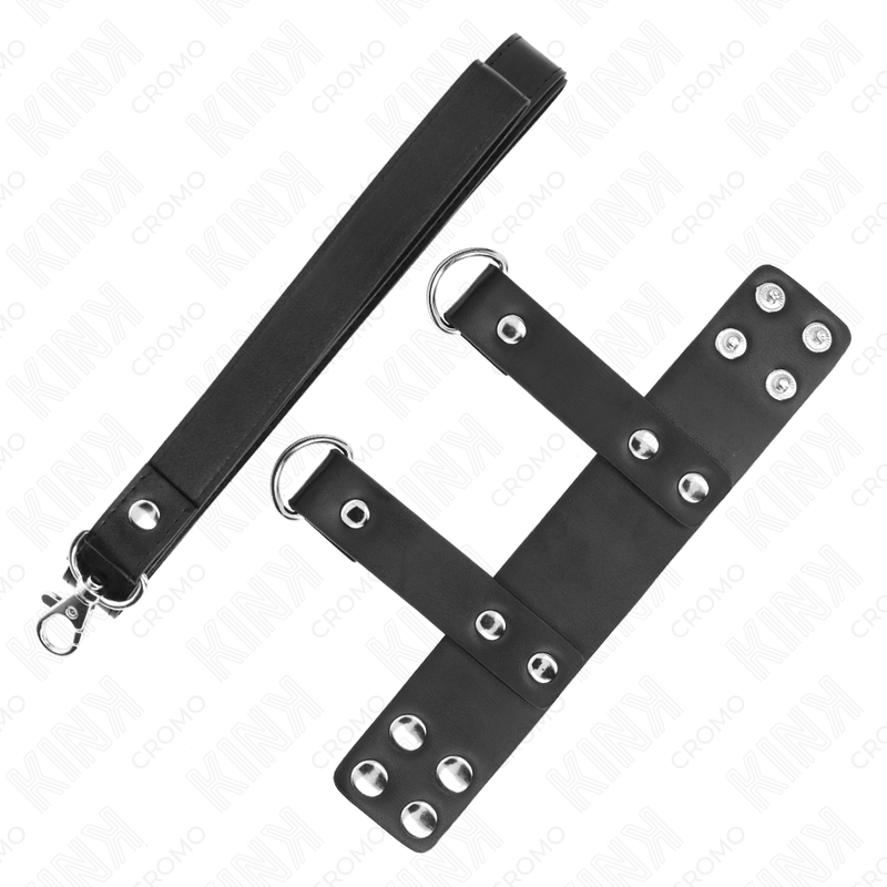 KINK - ANNEAU PÉNIEN AVEC SANGLE RÉGLABLE EN SIMILI CUIR