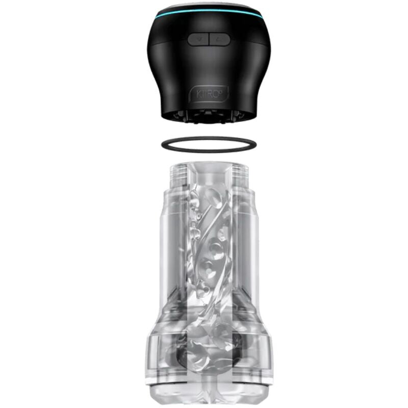KIIROO - STIMULATEUR MASCULIN DE POCHE + COMBINAISON DE SOUFFLEUR PUISSANT