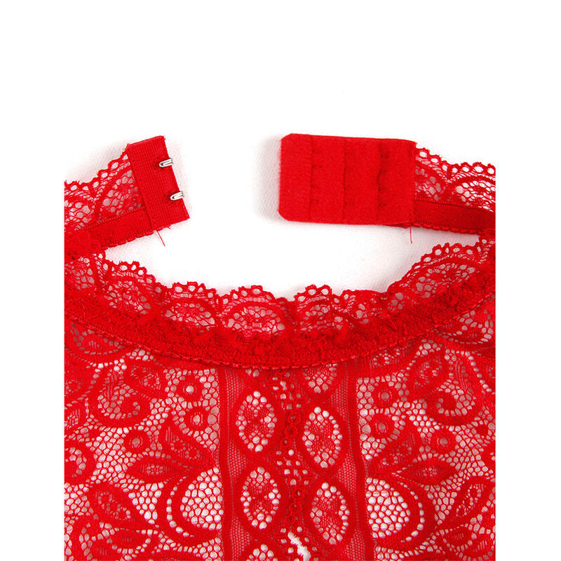 SUBBLIME - 953881 BODY OUVERT ROUGE L/XL