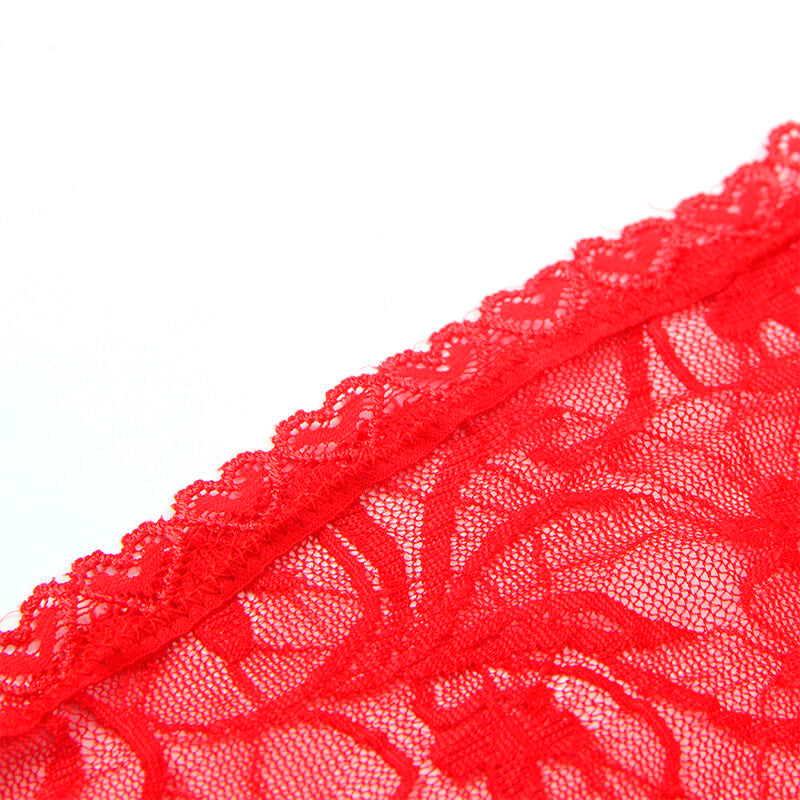 SUBBLIME - 954208 NUISSETTE EN DENTELLE À BRETELLES RÉGLABLES ROUGE S/M