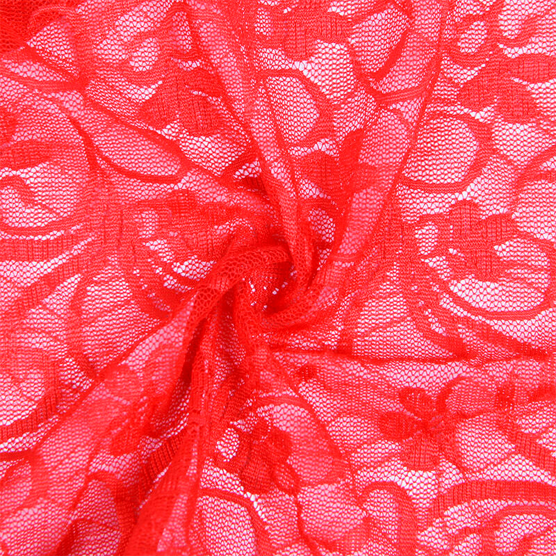 SUBBLIME - 954215 NUISSETTE EN DENTELLE À BRETELLES RÉGLABLES ROUGE L/XL