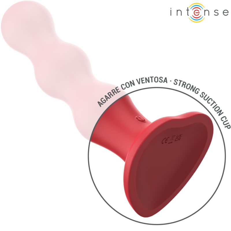 INTENSE - CODY VIBREUR VENTOUSE ROUGE TÉLÉCOMMANDE