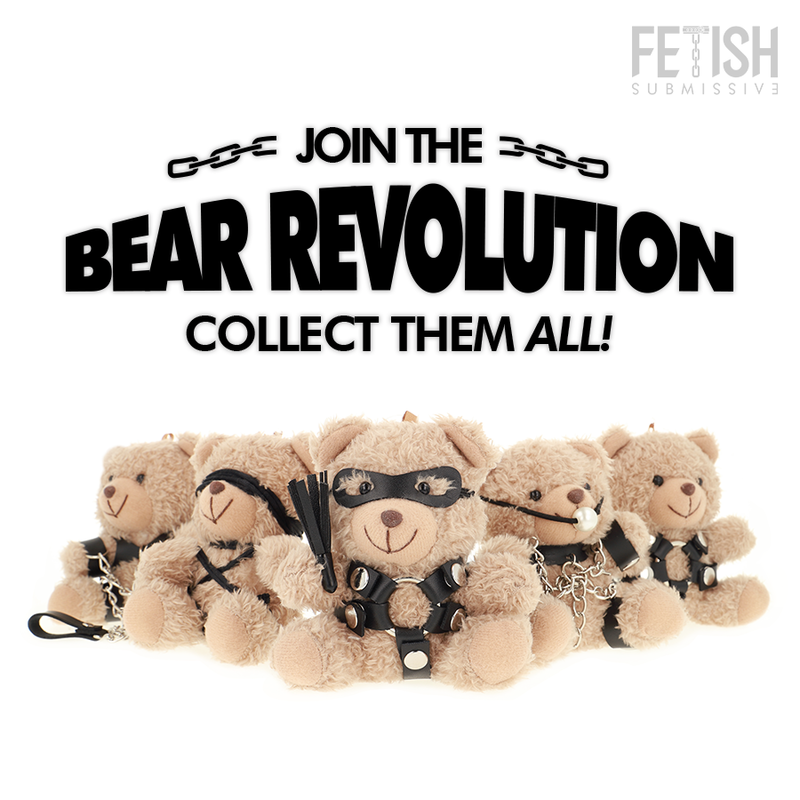 FÉTICHE SOUMIS - OURS EN PELUCHE TED BDSM MODÈLE 2