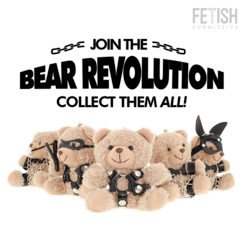 FÉTICHE SOUMIS - BONGO OURS EN PELUCHE BDSM MODÈLE 4