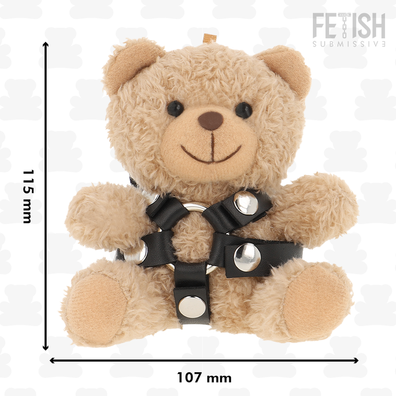 FÉTICHE SOUMIS - BONGO OURS EN PELUCHE BDSM MODÈLE 4