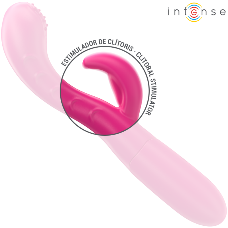 INTENSE - AMARA VIBREUR AVEC LANGUE STIMULANTE 10 VIBRATIONS ROSE