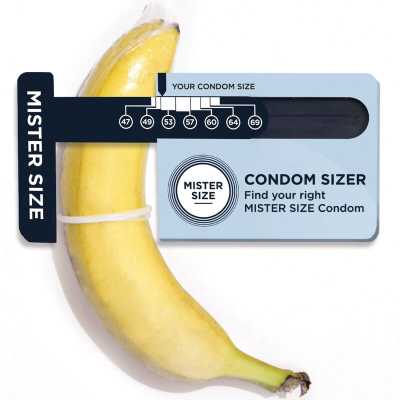 MISTER SIZE - IDEAL CONDOM SIZE MEASURER (ENGLISH)