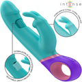 INTENSE - VIBREUR LAPIN MÓNICA AVEC STIMULATEUR ROTATIF DU POINT G BLEU