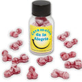 DIABLO PICANTE - 12 CARAMELOS DE LA ALEGRÍA FORMA PENE FRESA/CEREZA