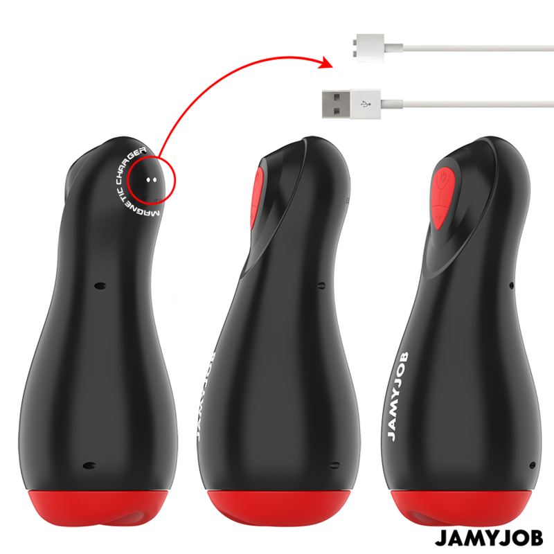 JAMYJOB - MASTURBATEUR AUTOMATIQUE CORE-X 5 MODES AVEC SUCCION ET VIBRATION