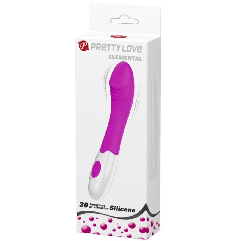 PRETTY LOVE - VIBREUR ELEMENTAL 30 MODES DE VIBRATION VIOLET