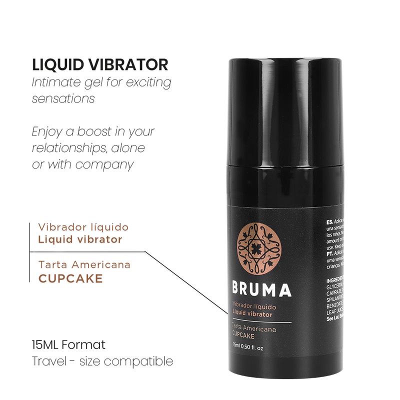 BRUMA - VIBRADOR LÍQUIDO TARTA AMERICANA