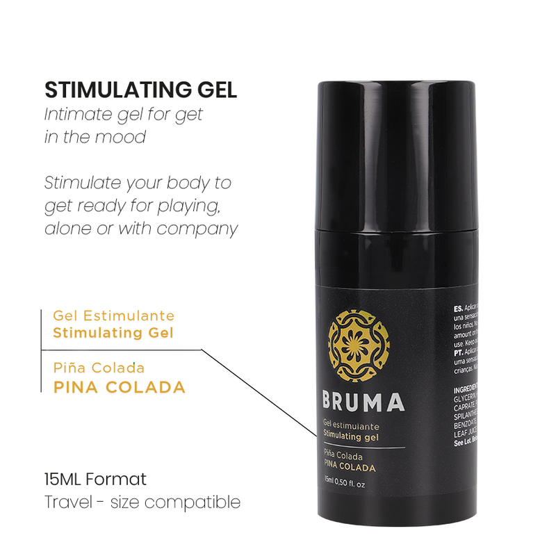 BRUMA - GEL ORGASMIQUE ONAGRE SAVEUR PIÑA COLADA
