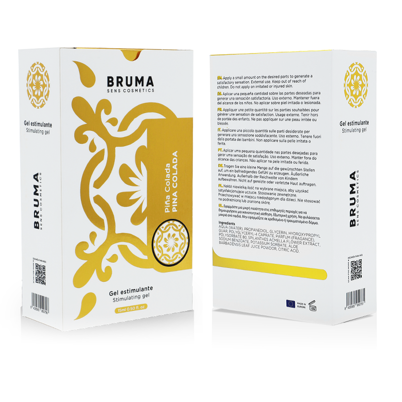 BRUMA - GEL ORGASMIQUE ONAGRE SAVEUR PIÑA COLADA