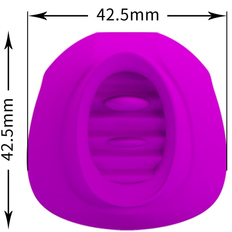PRETTY LOVE - ESTELLE STIMULATEUR DE CLITORIS 12 VIBRATIONS VIOLET