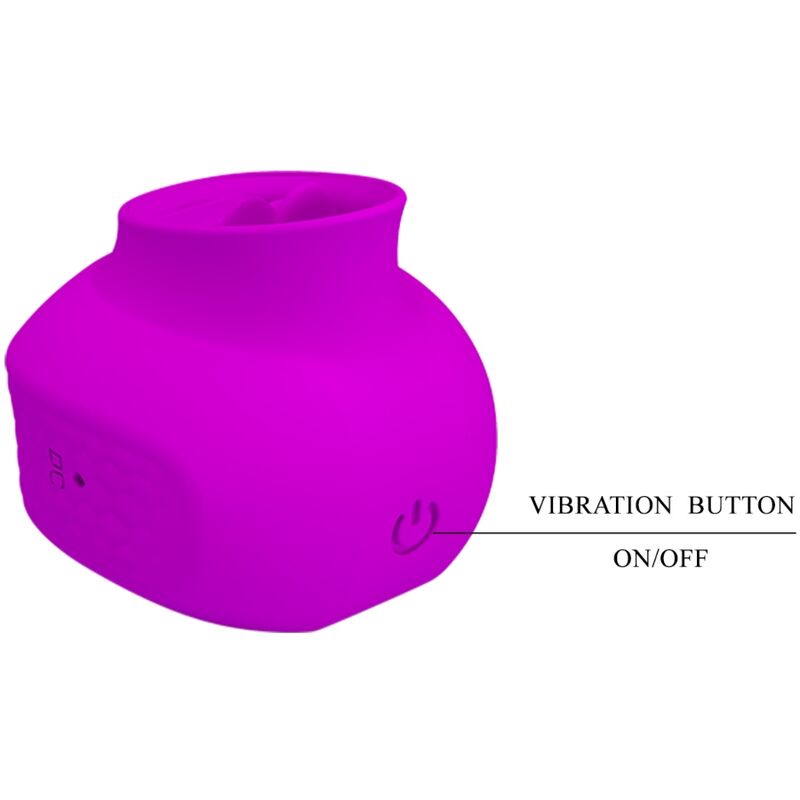 PRETTY LOVE - ESTELLE STIMULATEUR DE CLITORIS 12 VIBRATIONS VIOLET