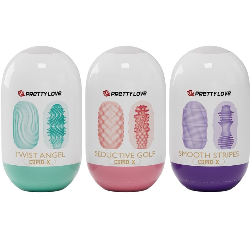 PRETTY LOVE - CUPID X 18 MASTURBATEURS MASCULINS TEXTURES VARIÉES