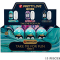 PRETTY LOVE - VENUS X 15 MASTURBATEURS MASCULINS SILICONE BLANC