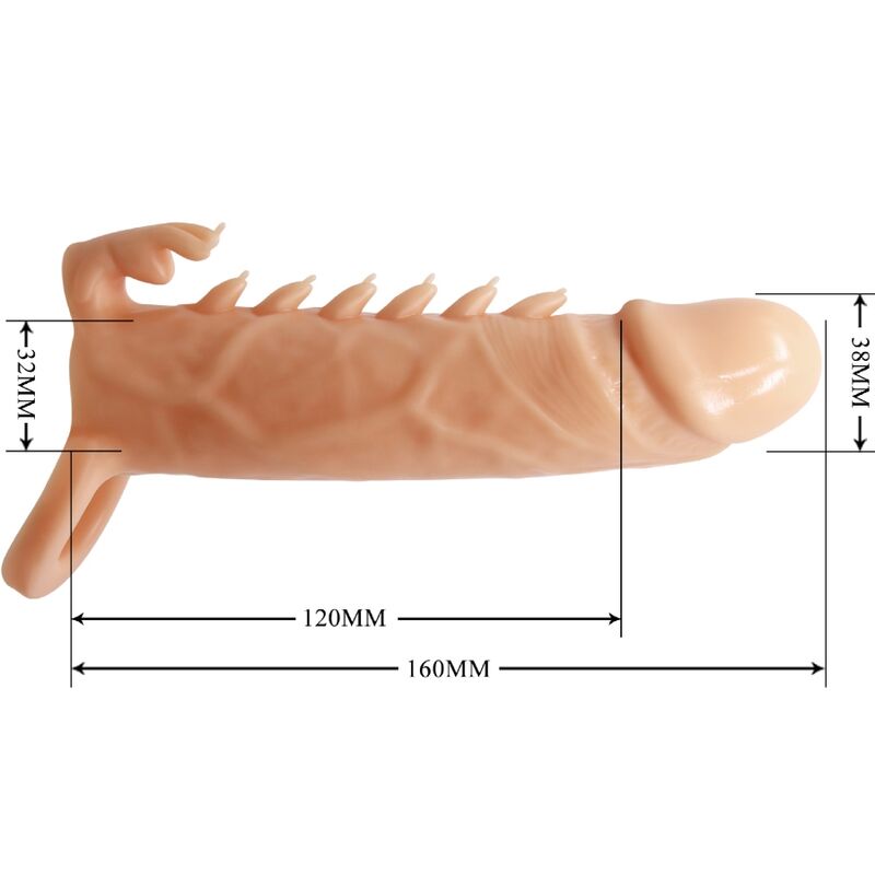 PRETTY LOVE - EMMIT MANCHON PÉNIS + STIMULATEUR DE CLITORIS NATUREL