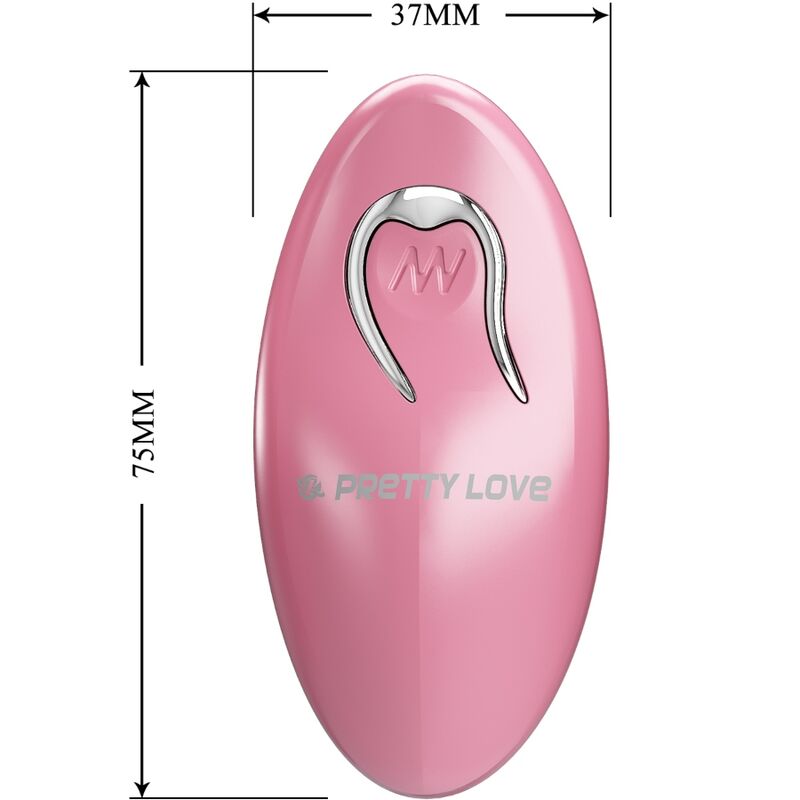 PRETTY LOVE - CAILEY PINCES À TÉTONS 10 VIBRATIONS TÉLÉCOMMANDE ROSE
