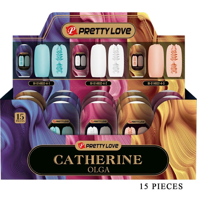 PRETTY LOVE - OLGA PACK 15 MASTURBATEURS MASCULINS ASSORTIS
