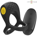 INTENSE - ALEX DOUBLE VIBRATING PENIS RING 10 VIBRATIONS BLACK