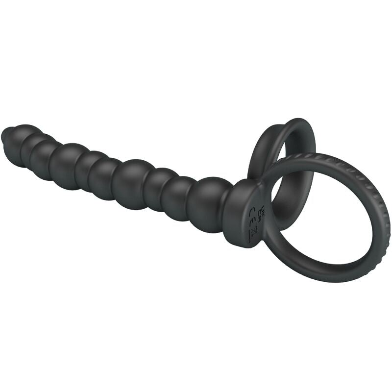 PRETTY LOVE - DILLION PENIS RING FOR WOMEN, BLACK PENETRATION