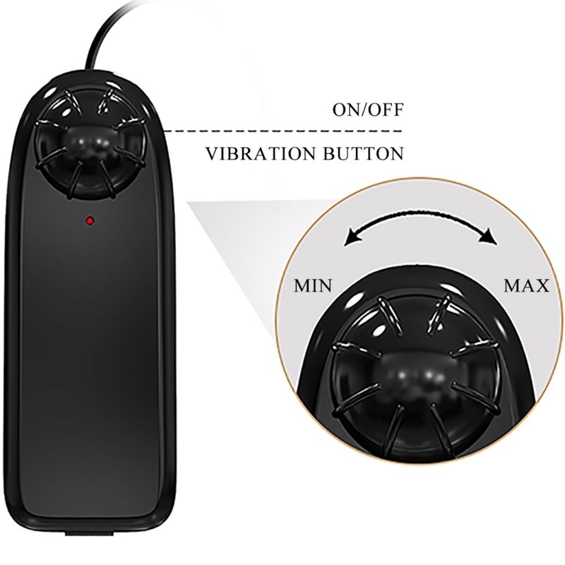 CRAZY BULL - EMILIA REAR VIBRATOR WITH NATURAL REALISTIC VAGINA AND ANUS, REMOTE CONTROL
