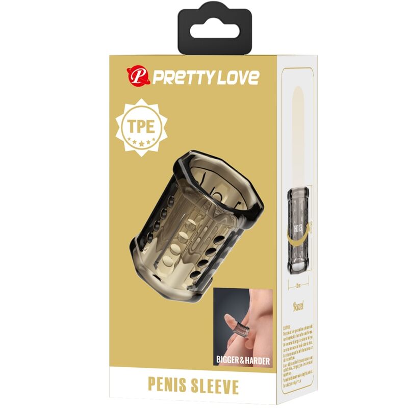 PRETTY LOVE - RONAEL GAINE PÉNIS SUPER SERRÉE TRANSPARENTE