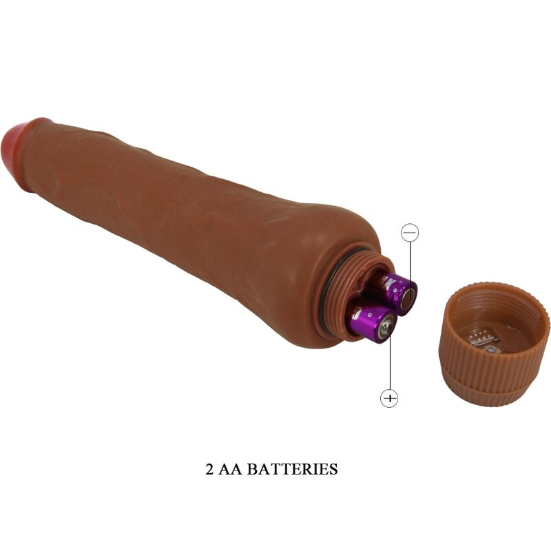 BAILE - DRYADE VIBREUR RÉALISTE 25 CM MULÂTRE