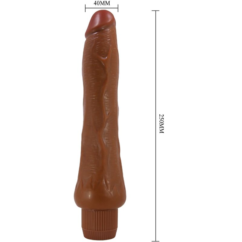 BAILE - DRYADE VIBREUR RÉALISTE 25 CM MULÂTRE