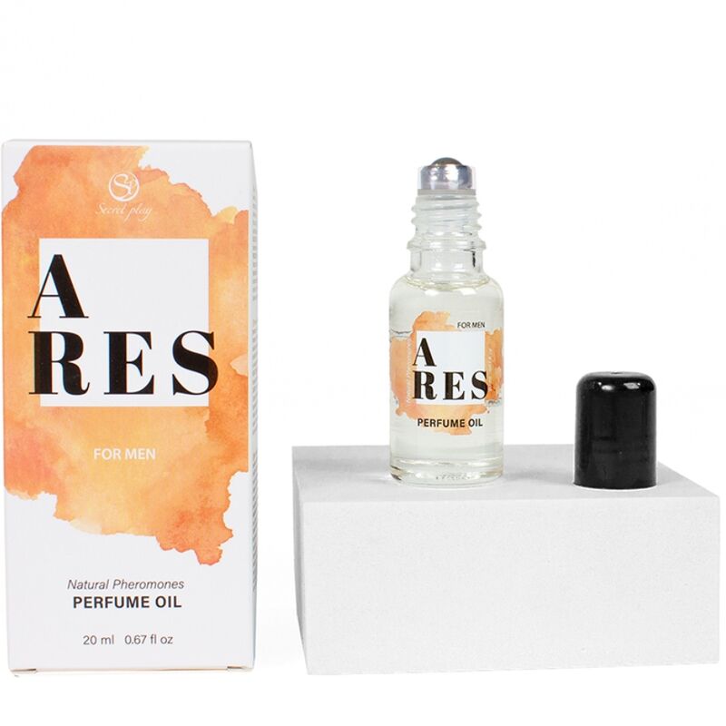 SECRETPLAY - ARES PARFUM HUILE NATURELLE À PHÉROMONES POUR HOMME 20 ML