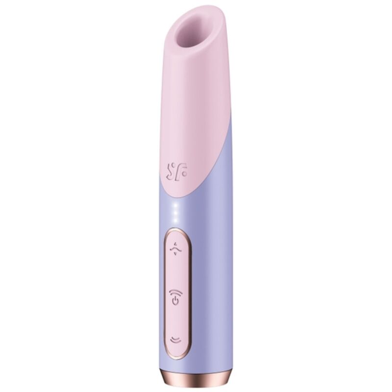 SATISFYER - BOLD KISS STIMULATEUR CLITORIDIEN PAR ONDES ROSE / VIOLET