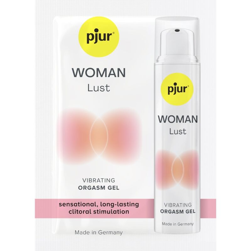 PJUR - WOMAN LUST SINGLE-DOSE VIBRATING GEL FOR ORGASM 1.5 ML