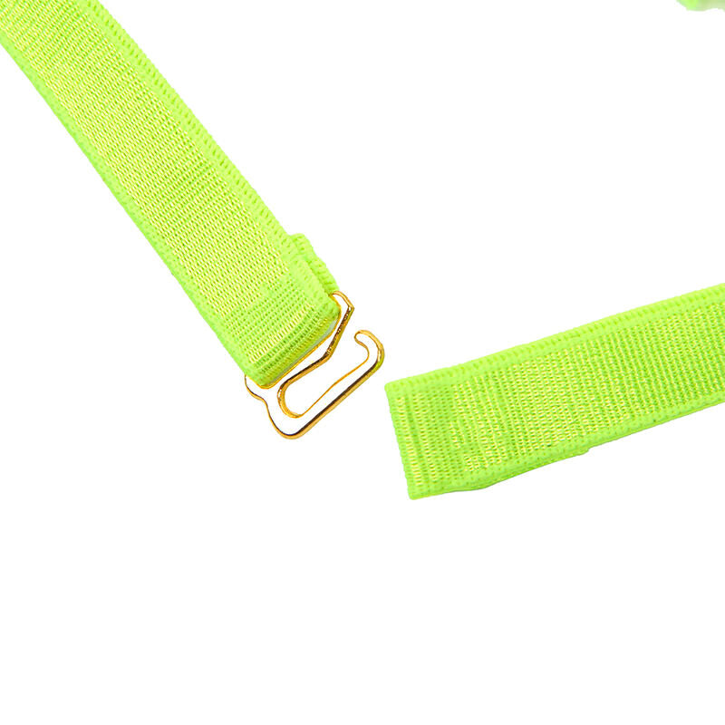 SUBBLIME - 955274 BRA SET WITH COLLAR AND LEG DETAILS FLUORESCENT GREEN S/M