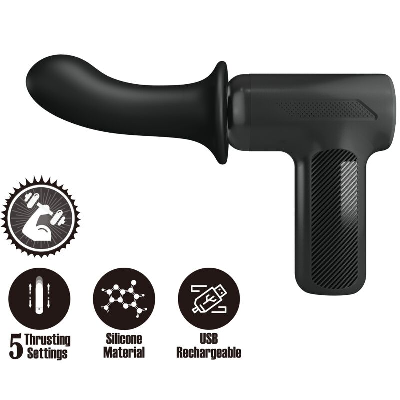 PRETTY LOVE - DJ DOCTOR MASSEUR 5 CONFIGURATIONS NOIR