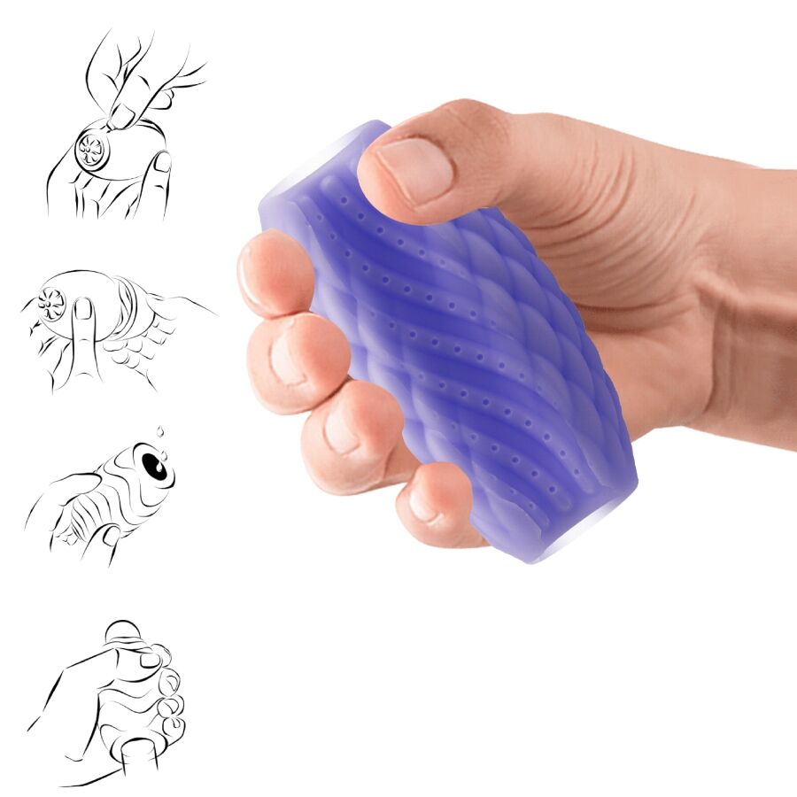 PRETTY LOVE - ATHENA EROS MASTURBATEUR MASCULIN SILICONE VIOLET