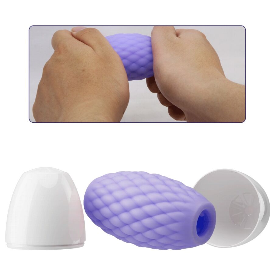 PRETTY LOVE - ATHENA EROS MASTURBATEUR MASCULIN SILICONE VIOLET