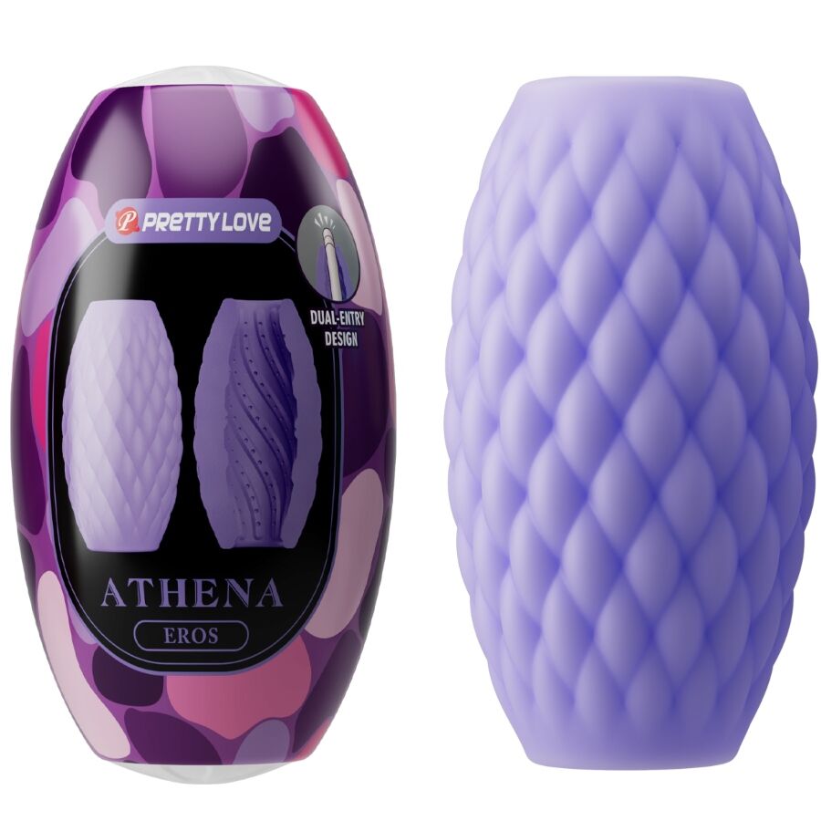PRETTY LOVE - ATHENA EROS MASTURBATEUR MASCULIN SILICONE VIOLET