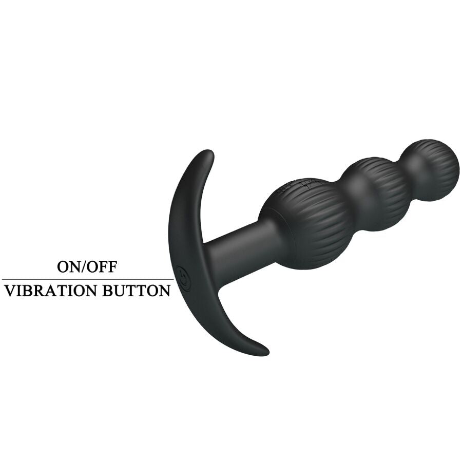 PRETTY LOVE - SIDNEY VIBREUR ANAL 10 VIBRATIONS NOIR