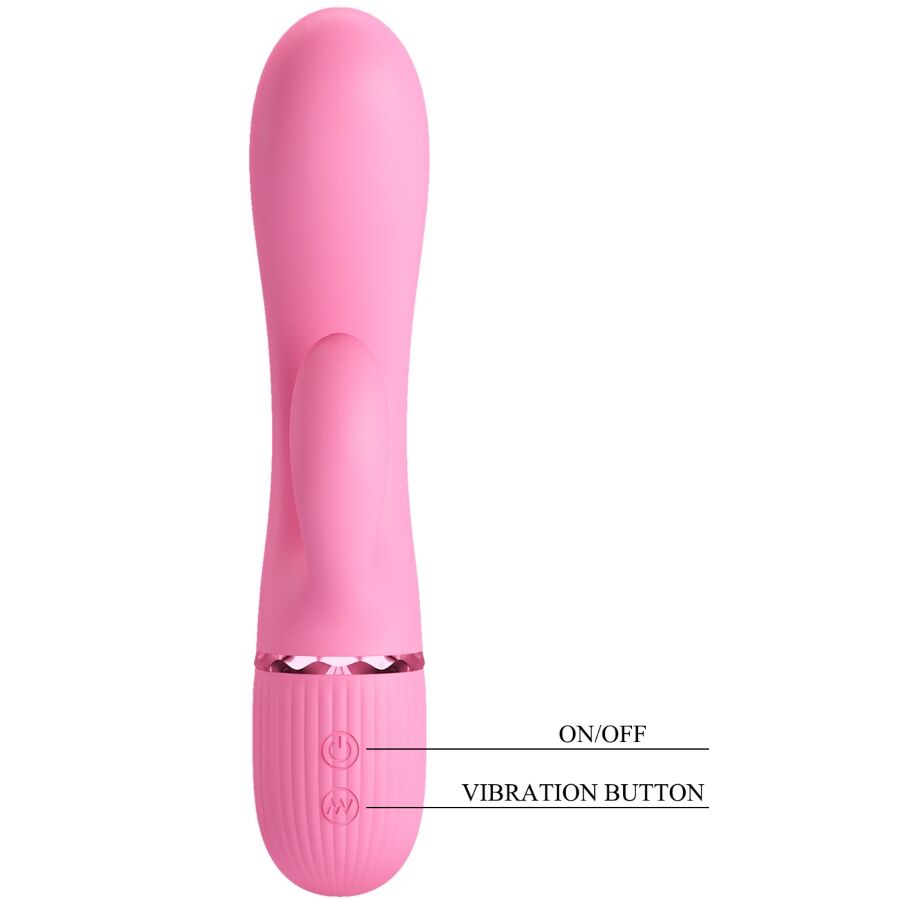 PRETTY LOVE - MARSKI VIBREUR LAPIN ET POINT G ROSE