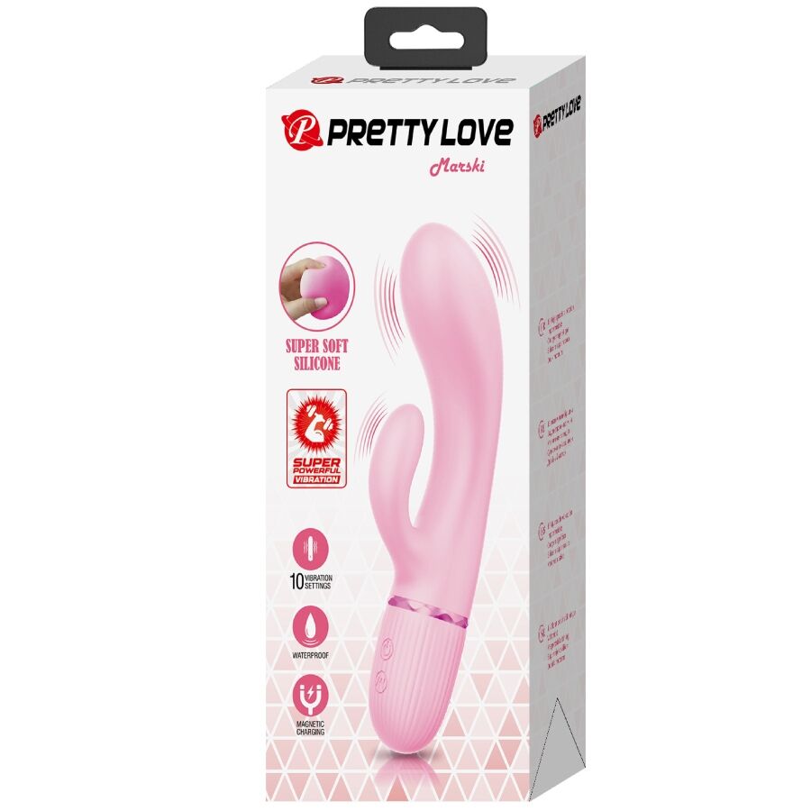 PRETTY LOVE - MARSKI VIBREUR LAPIN ET POINT G ROSE