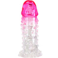 PRETTY LOVE - GAINE RÉALISTE ALLONGEANTE AVEC RELIEF POUR PÉNIS ROSE